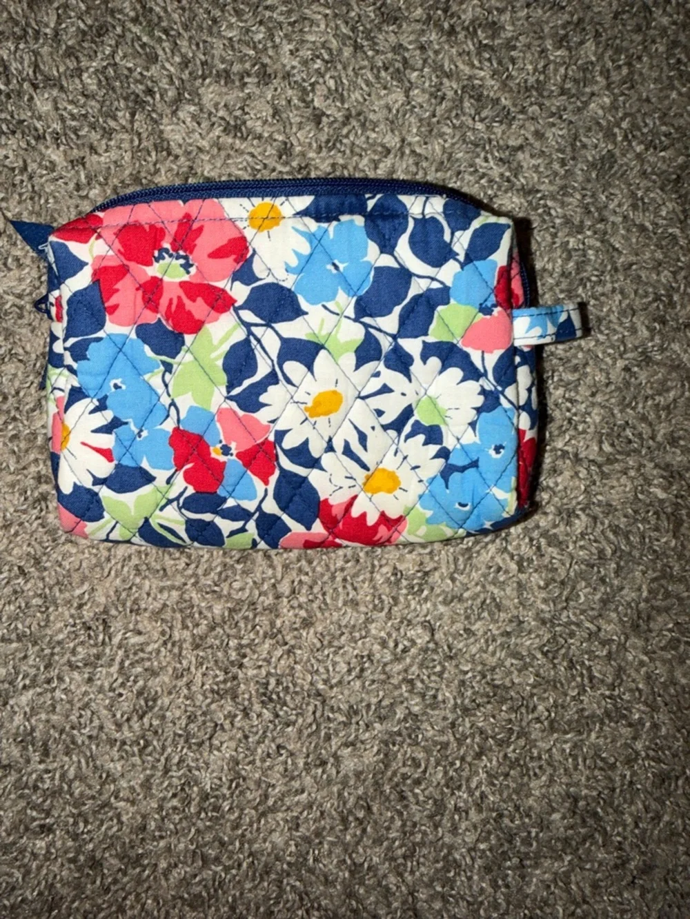 Vera Bradley Summer Cottage Cosmetic Zip Pouch